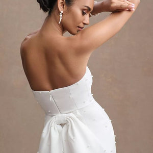 Sachin & Babi Gemma Pearl Midi Dress - Adinas Bridal Sachin & Babi Gemma Pearl Midi Dress - Adinas Bridal