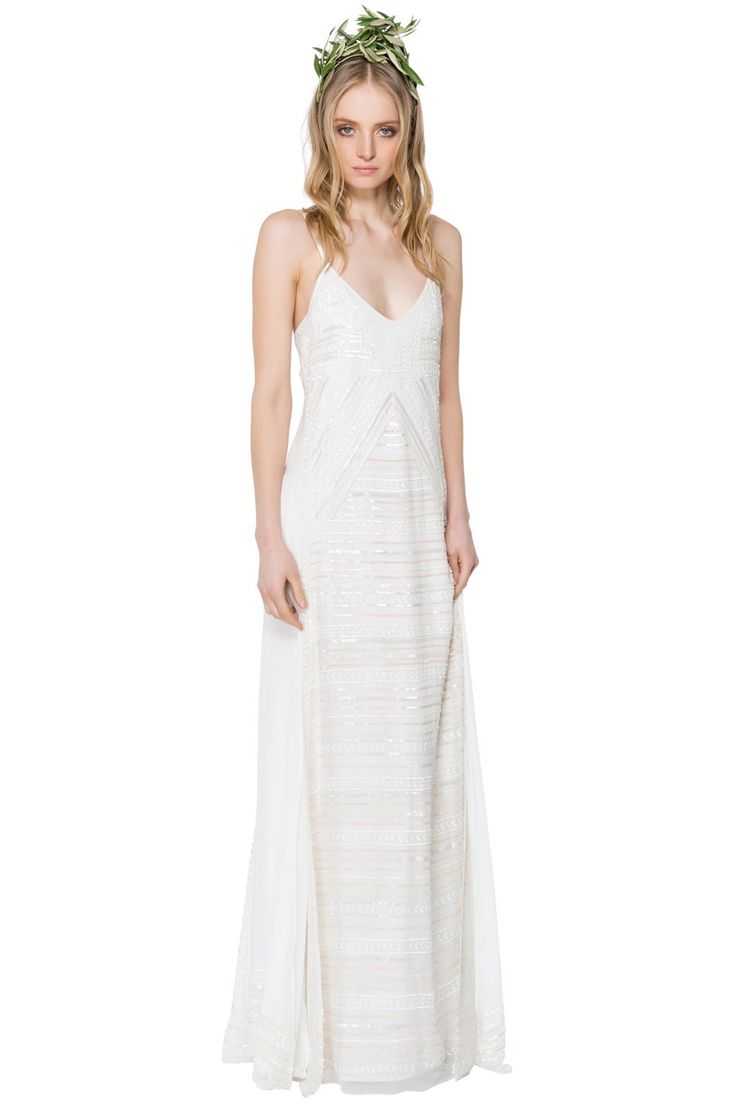 Mara Hoffman Selene Wedding Gown 0 Mara Hoffman Selene Wedding Gown 0