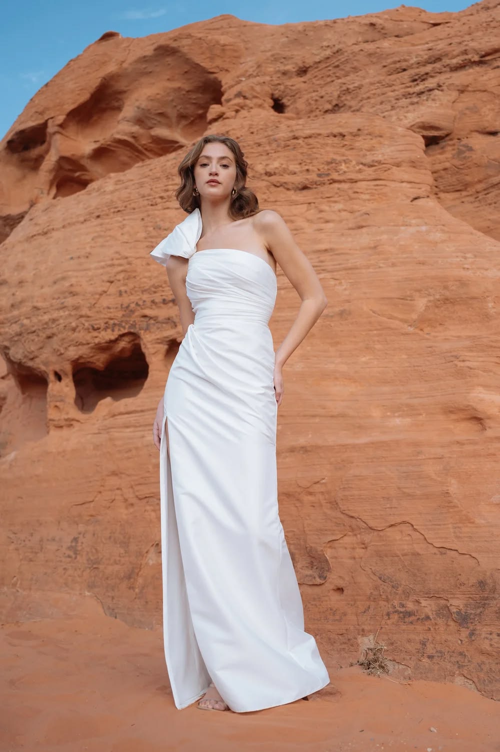 Jenny Yoo Isla Gown w/ Overskirt