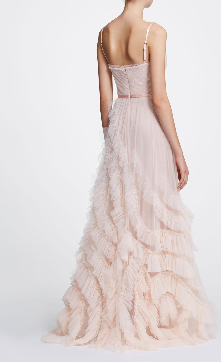 BHLDN Marchesa Notte Greer Gown - Blush - Adinas Bridal BHLDN Marchesa Notte Greer Gown - Blush - Adinas Bridal