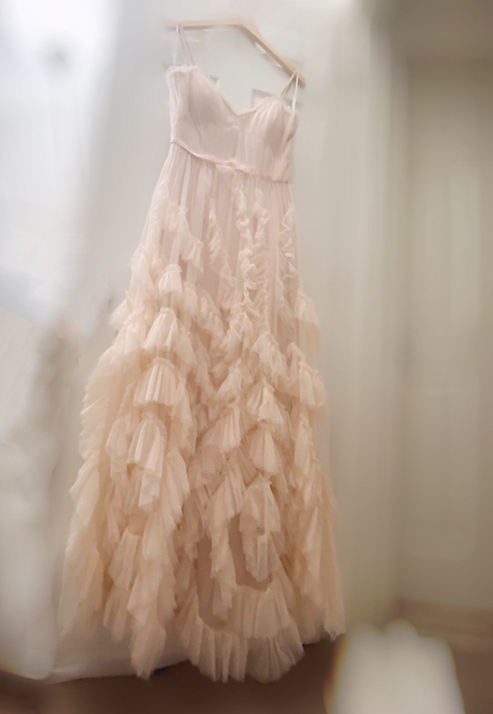 BHLDN Marchesa Notte Greer Gown Blush Adinas Bridal