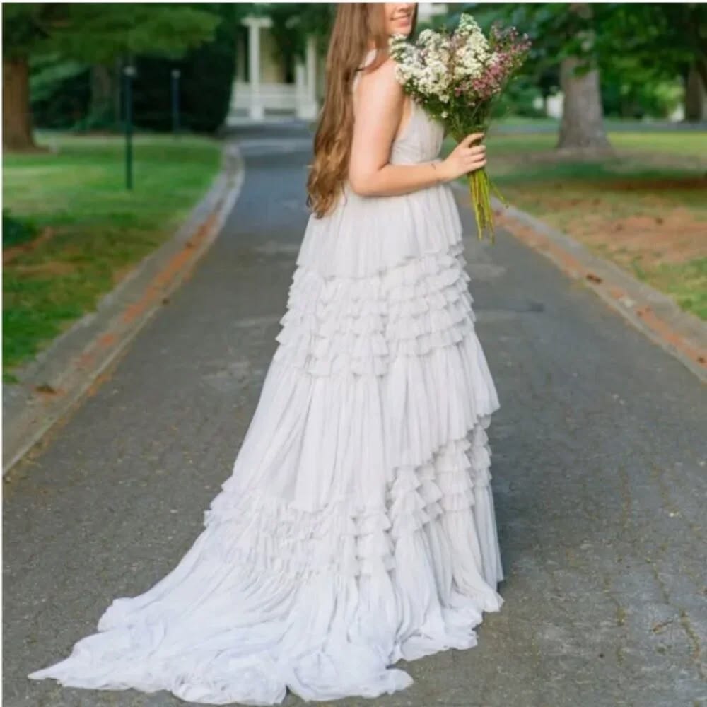 BHLDN Tinka Gown - Pale Blue