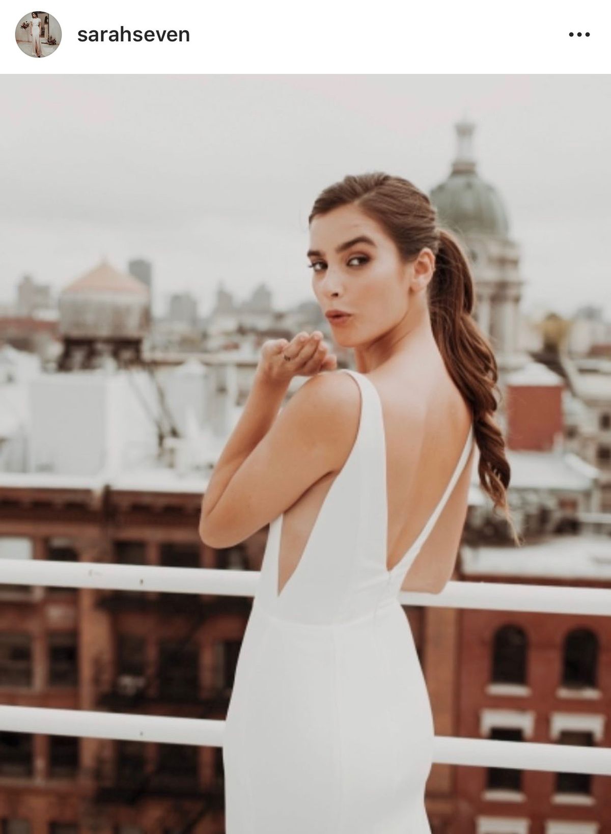 Sarah Seven Belmont Gown