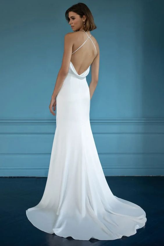Sheath Wedding Dress | Pearl by Jenny Yoo NKIN Ottawa Sheath Wedding Dress | Pearl by Jenny Yoo NKIN Ottawa
