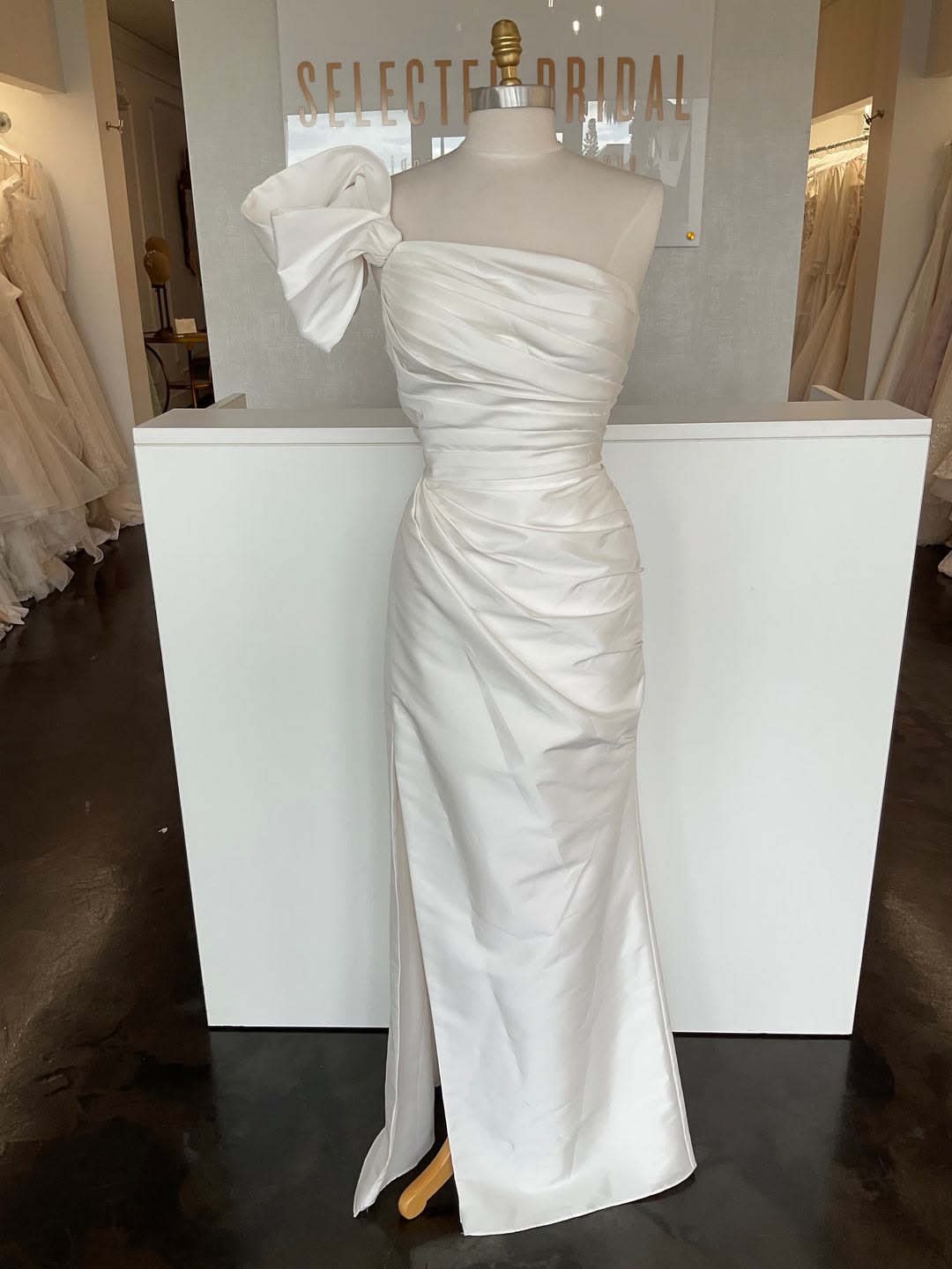 Jenny Yoo Isla Gown w/ Overskirt