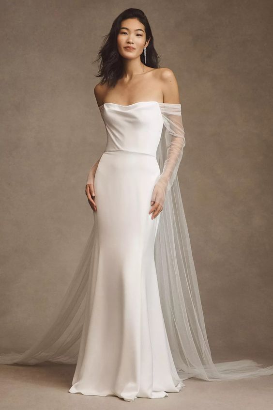 halter bridesmaid dress Elegant Halter Sleeveless Soft Satin Long Bridesmaid Dress