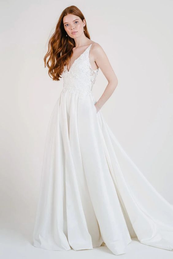 Jenny Yoo Carlotta Gown (with applique)