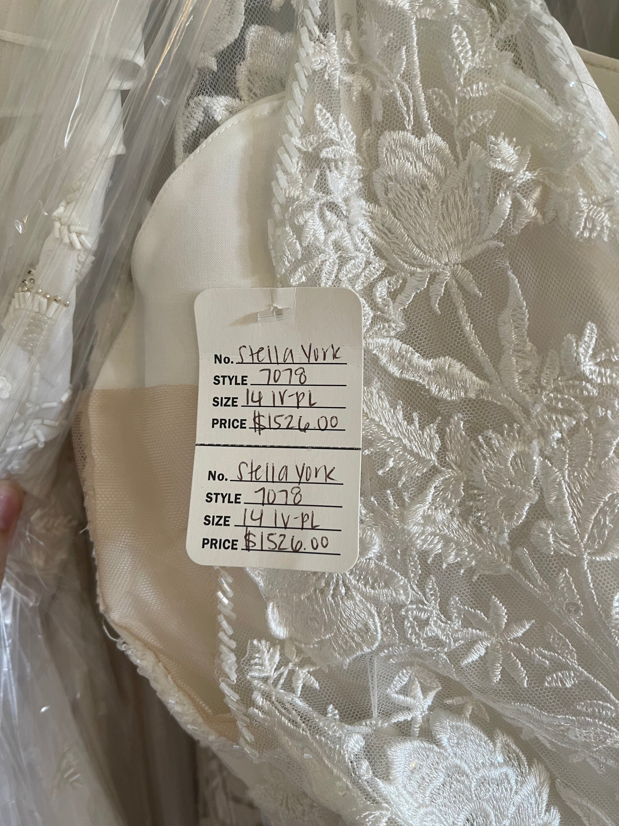 Stella York 7078 Sample Gown