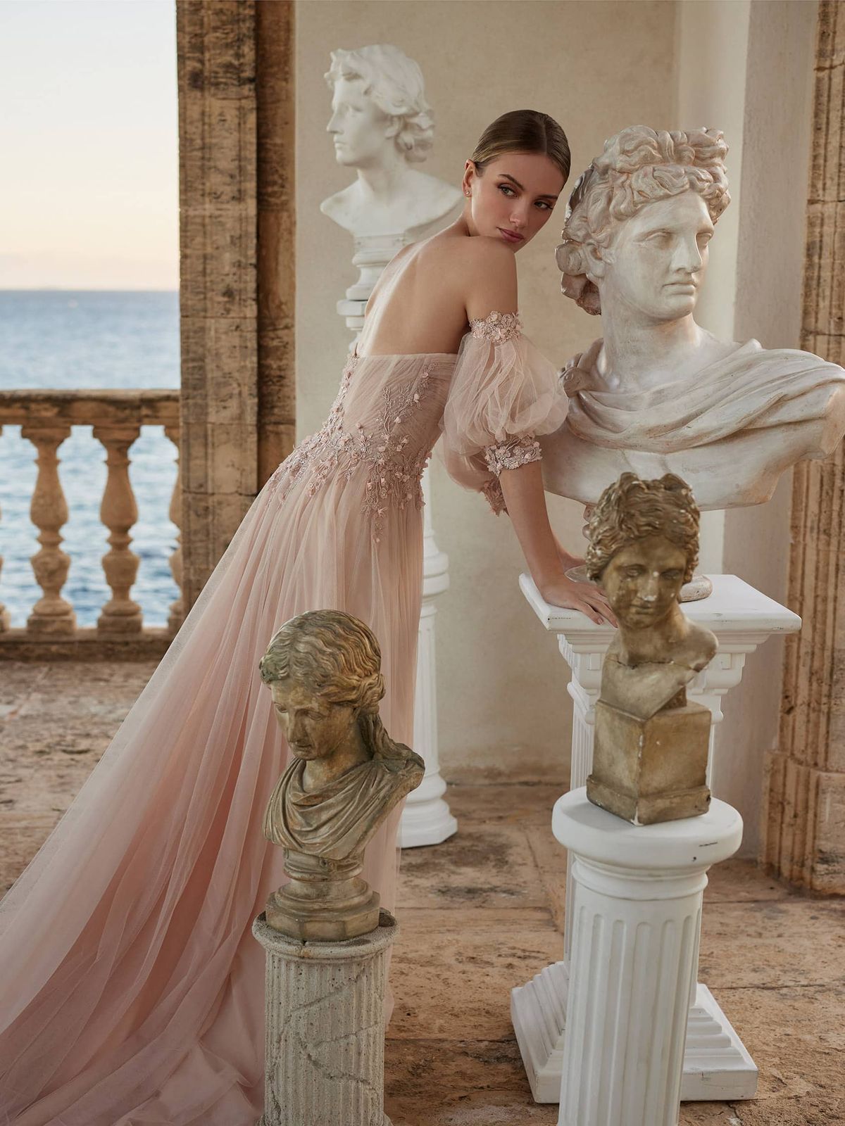 pronovias pink wedding dress Hand-dyed Pink Pronovias "divina" Wedding Gown Size 18
