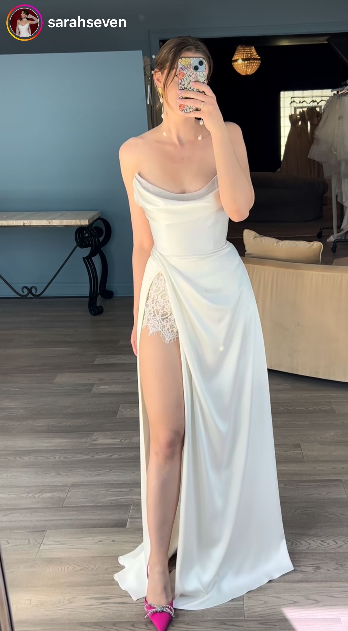 Sarah Seven Taylor Gown