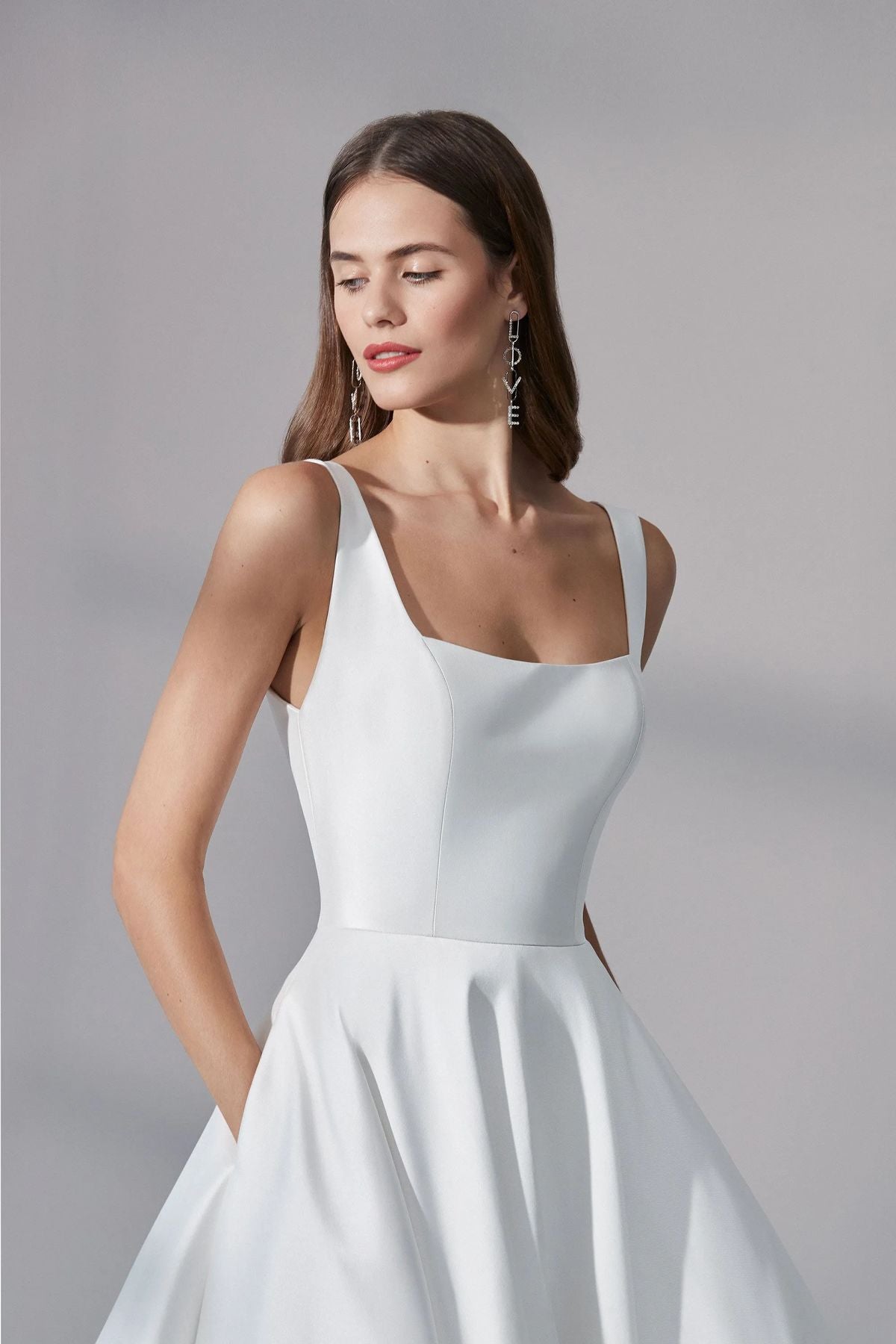 Justin Alexander Charleston Gown