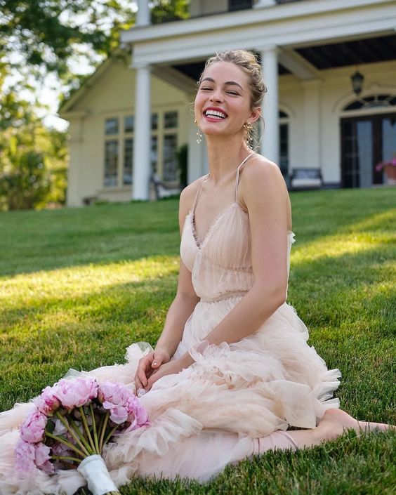 BHLDN Marchesa Notte Greer Gown Blush Adinas Bridal