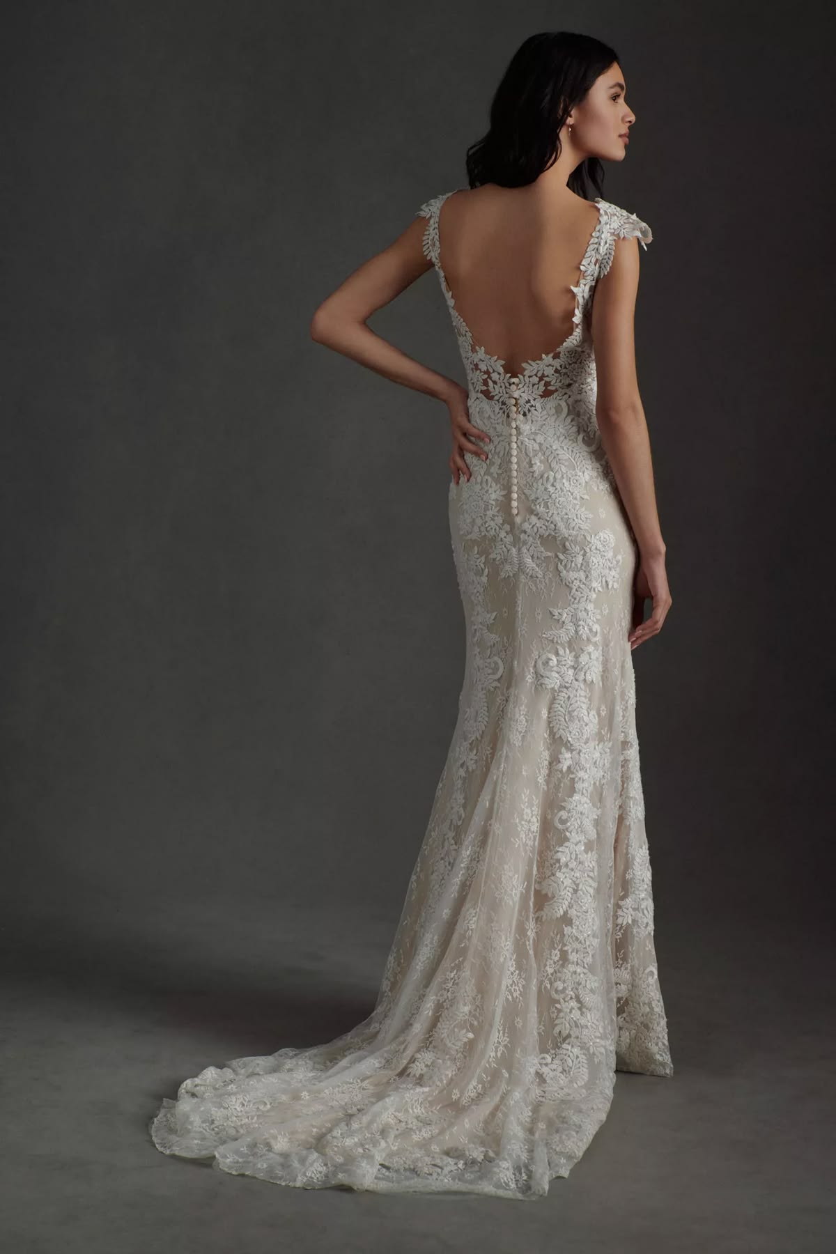 bhldn silver dress BHLDN Anna Drop-Waist Stretch Satin Maxi Dress