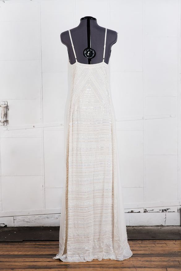 mara hoffman backless dress Summer Wind: Stunning White Backless Maxi Dress