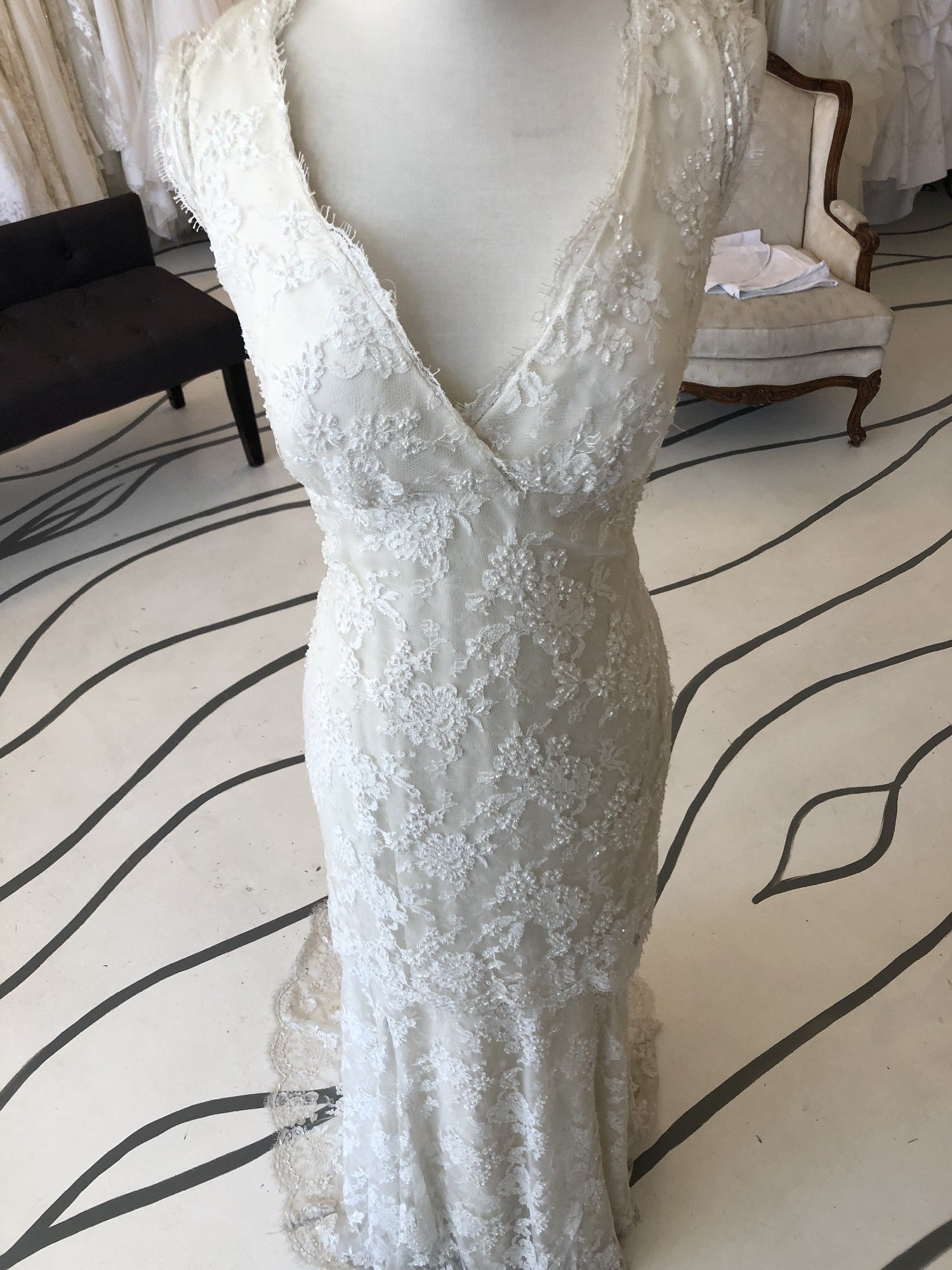 nicole miller halter wedding dress Ashley Wedding Dress by Nicole Miller