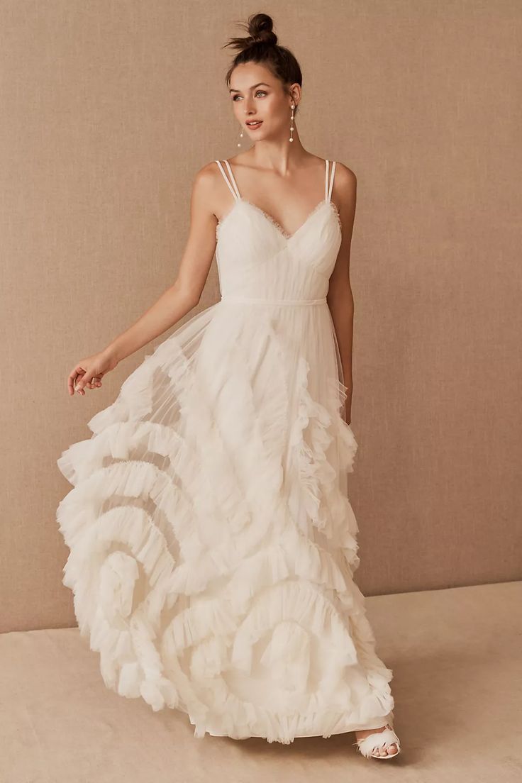BHLDN Marchesa Notte Greer Gown - Adinas Bridal BHLDN Marchesa Notte Greer Gown - Adinas Bridal