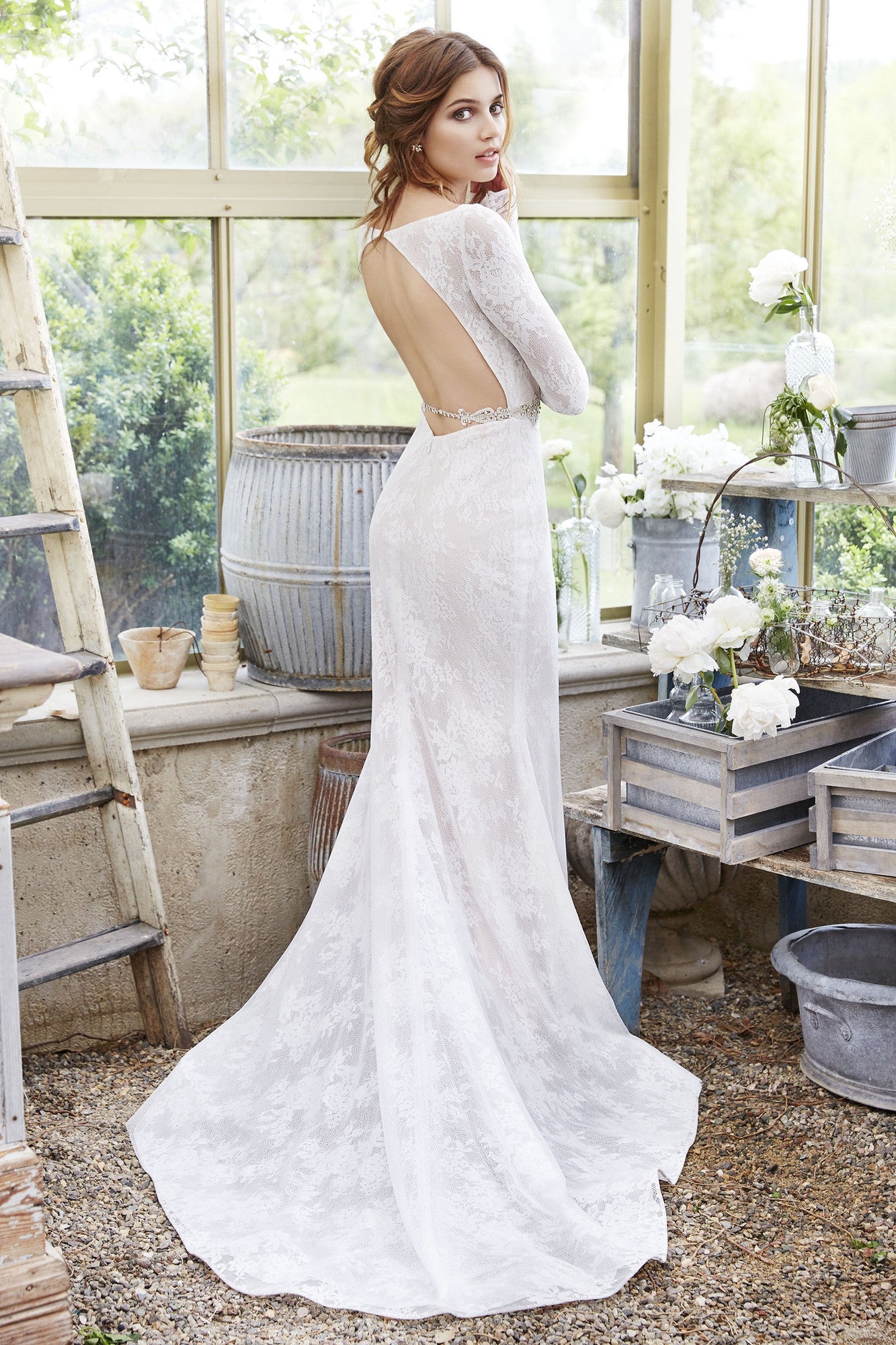 tara keely long sleeve wedding dress Tara Keely