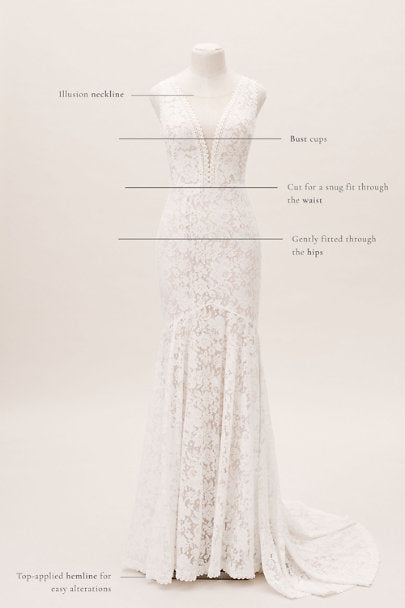 BHLDN Whispers & Echoes Latimer Gown