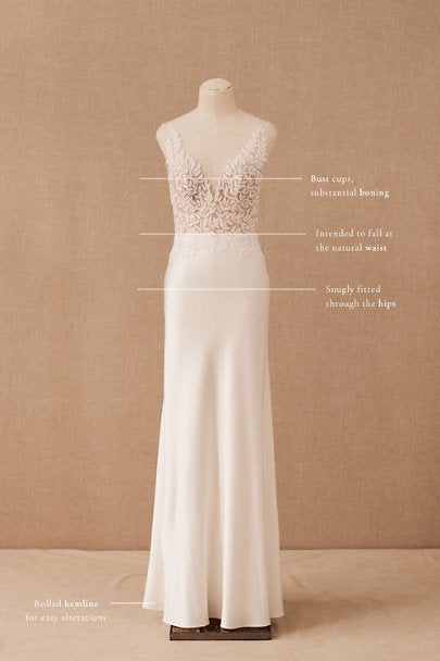 BHLDN Jenny Yoo Zola Gown - Adinas Bridal BHLDN Jenny Yoo Zola Gown - Adinas Bridal