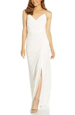 Adrianna Papell Jersey Mermaid Gown