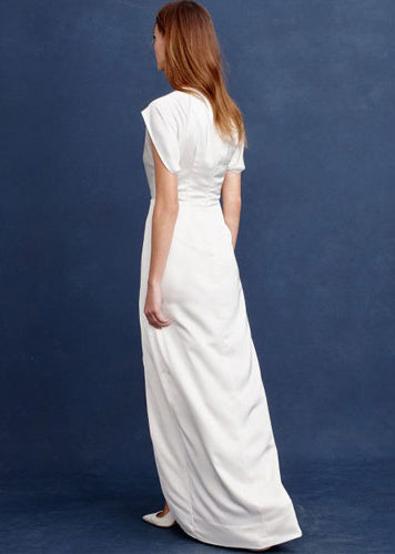 green emerald velvet dress J. Crew Adrienne Gown