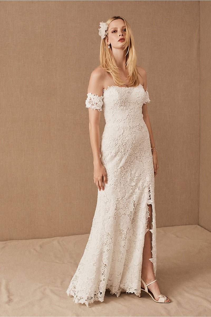 bhldn boho wedding dress Wedding Gowns Bhldn Bridal Shop BHLDN Launches New Collection For Boho Brides Mindy Weiss