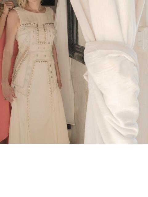 Mara Hoffman Lakshmi Wedding Gown