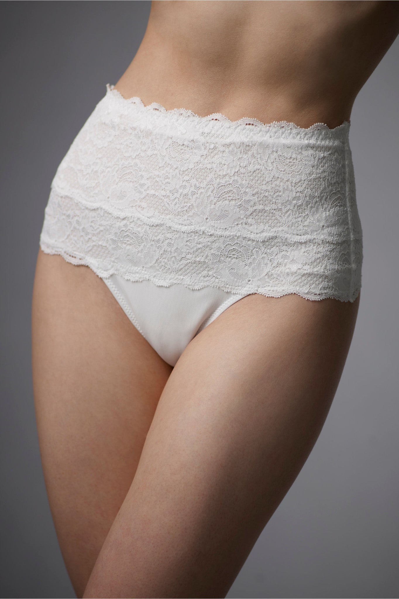 Never Say Never Sexy Control Shaper Thong - White