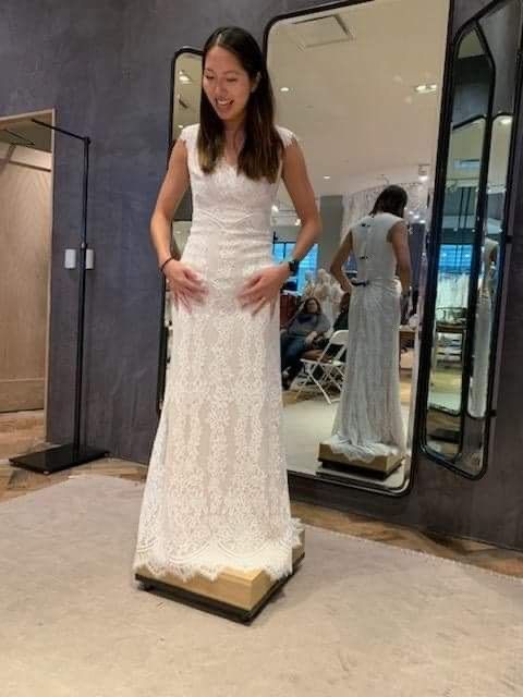 BHLDN Tadashi Shoji Fiorelle Gown