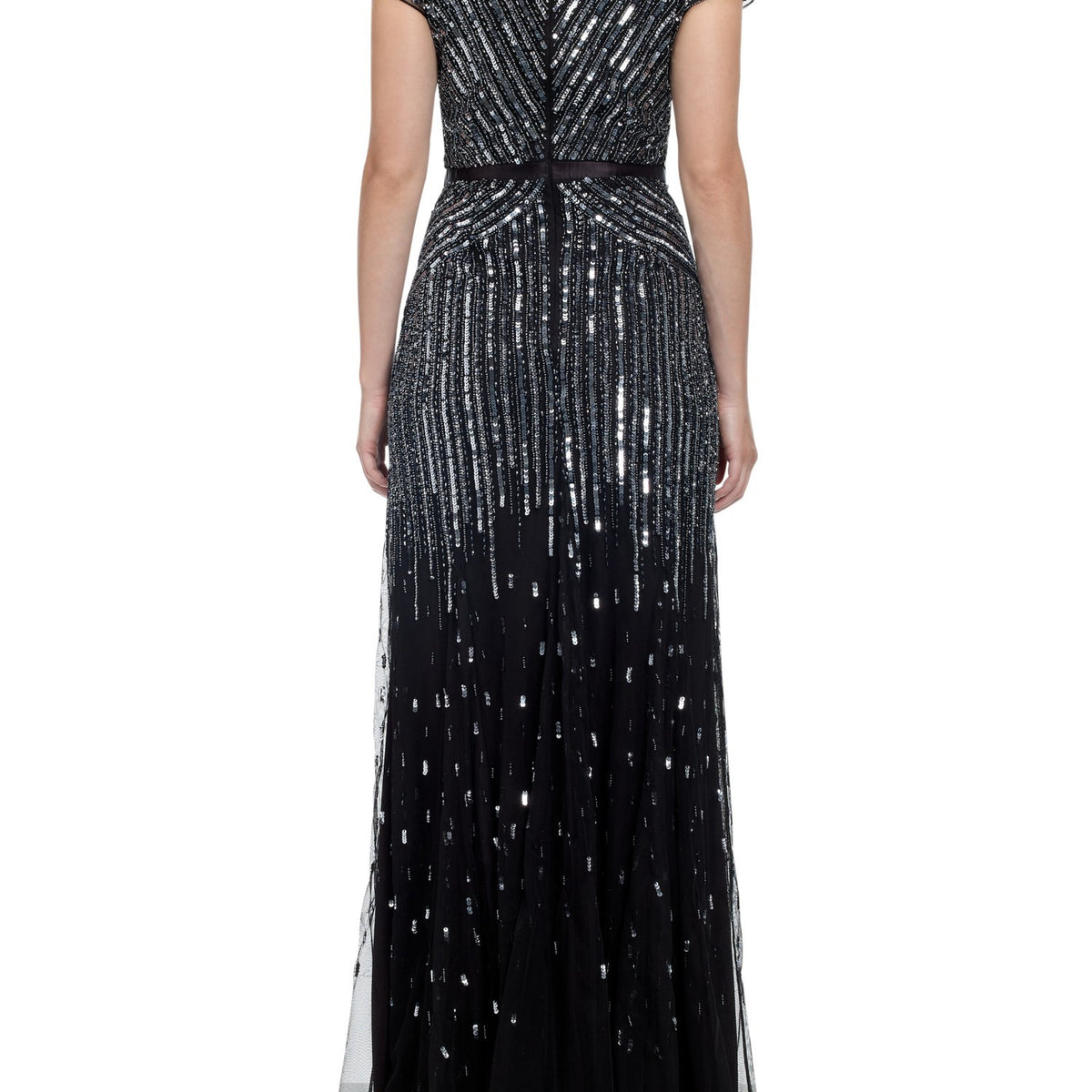sachin and babi light blue dress Adrianna Papell - 40443