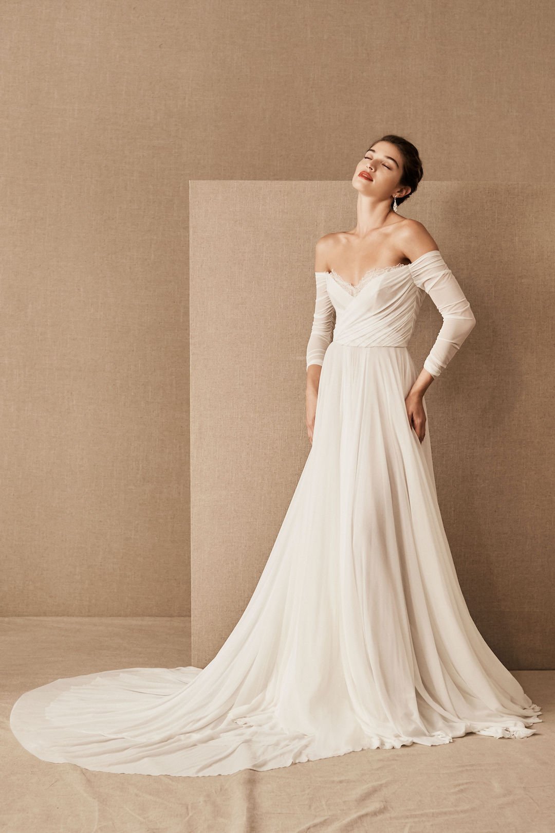 BHLDN Wtoo by Watters Miles Gown - Defects