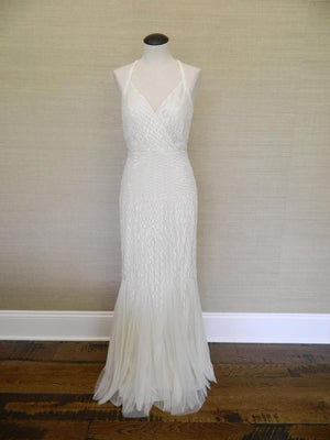 J. Crew Harper Beaded Mermaid Wedding Gown